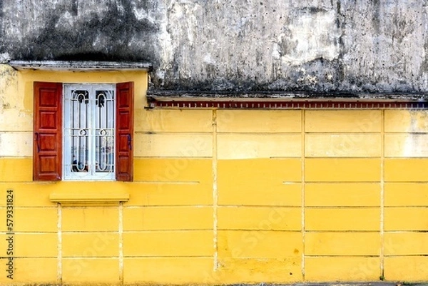 Obraz A Wall With A Window