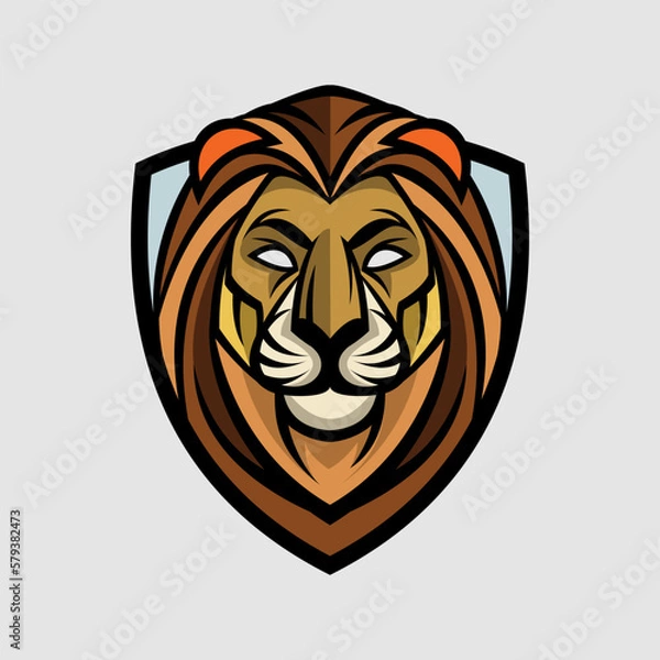 Obraz Lion Protector Logo