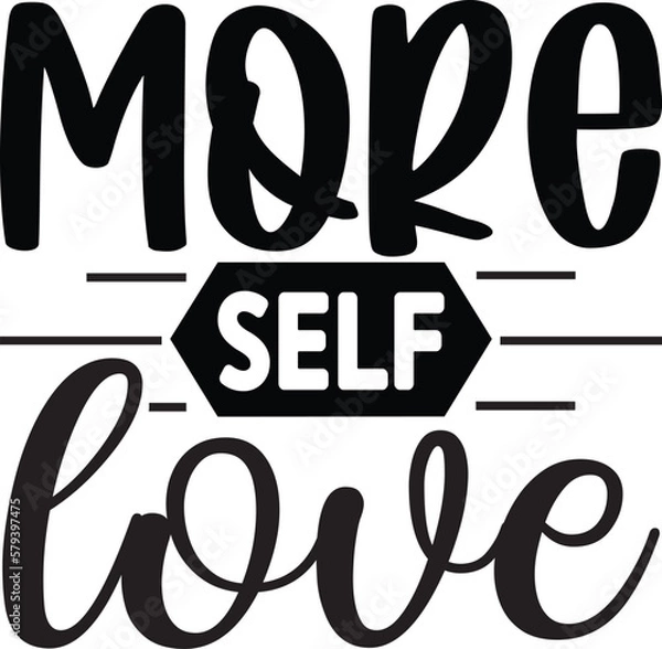Obraz More Self Love Svg