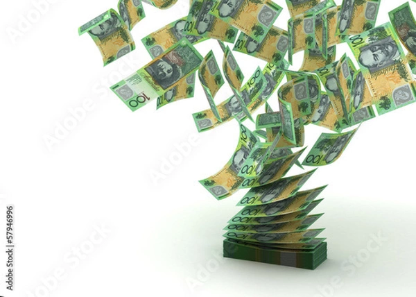 Obraz Flying Australian Dollar