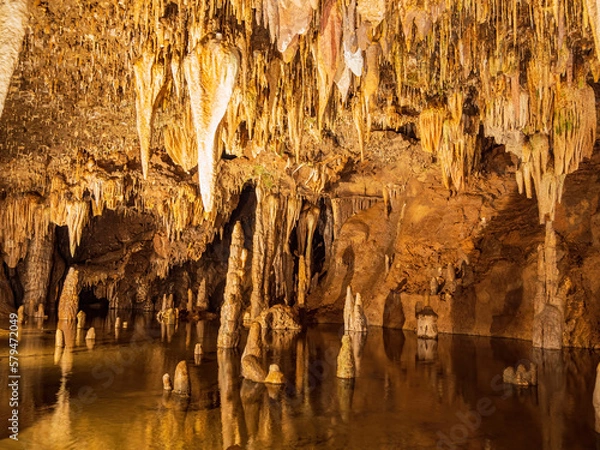 Fototapeta Interior view of the Meramec Caverns