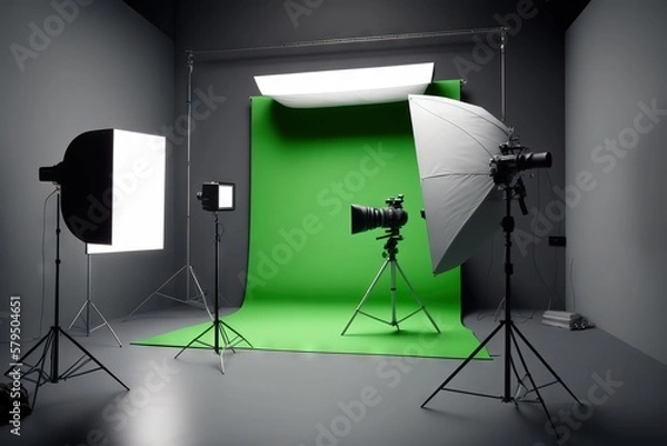 Fototapeta Photo studio, generative ai