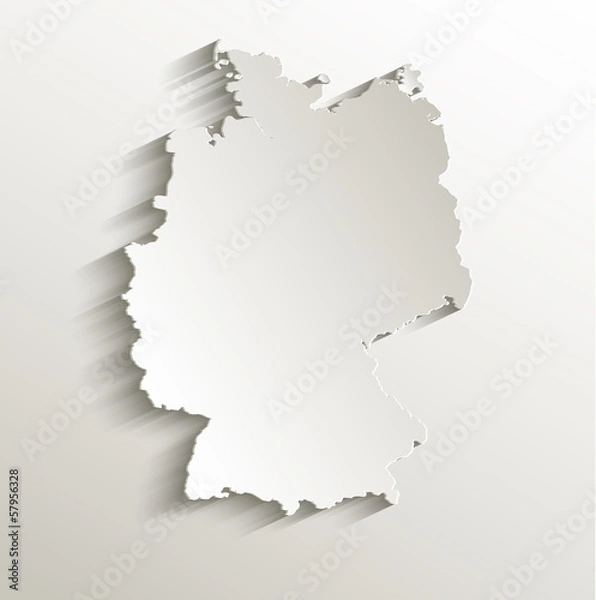 Obraz Niemcy kartonowy papier kartonowy 3D naturalny