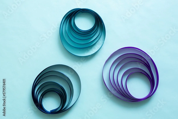 Obraz メタル, 円, らせん, はがね, 3d, デザイン, 模様, 形, 光, 円形, イラスト, 青, 水, 流動性の, 食べ物, 渦, 色, テクノロジー, 壁紙, 質感, もの