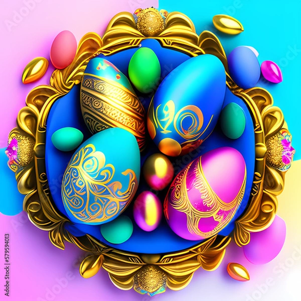 Obraz イースター, 卵, デコレーション, 休日, お祝い, 卵, とぶ, 色, カラフル, 伝統の, しきたり, クリスマス, シンボル, 季節, カラード, 化粧した, 集団, 食べ物, 贈り物, ペイント, 装飾品, 黄色, religion, 模様, デザイン