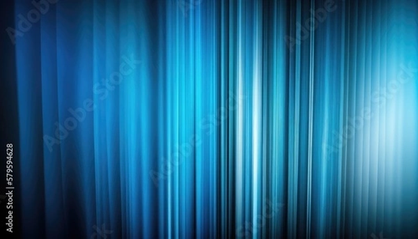 Obraz Blue Abstract Background. Generative AI.