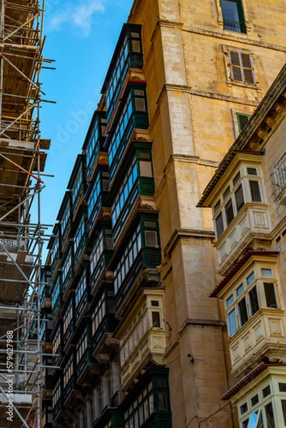 Obraz The old city in Malta