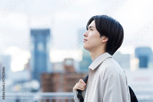 Fototapeta 若い男性