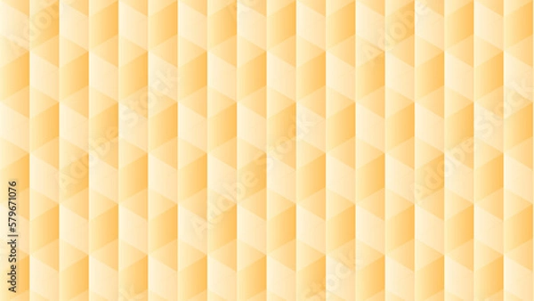 Obraz orange polygonal background