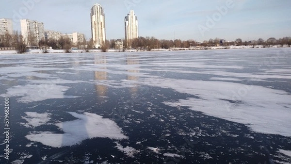 Obraz winter in the mountains