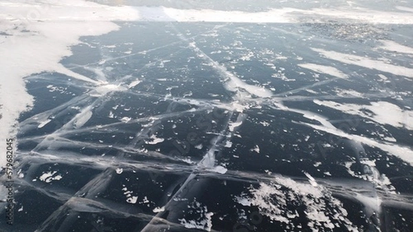 Obraz water drops on window