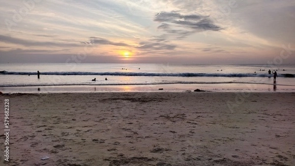 Obraz sunset on the beach