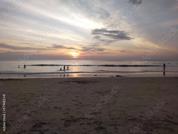 Obraz sunset at the beach