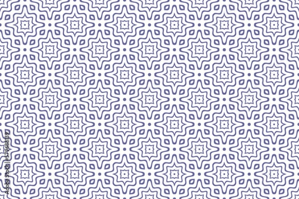 Obraz Abstract Seamless Geometric Pattern and Texture.