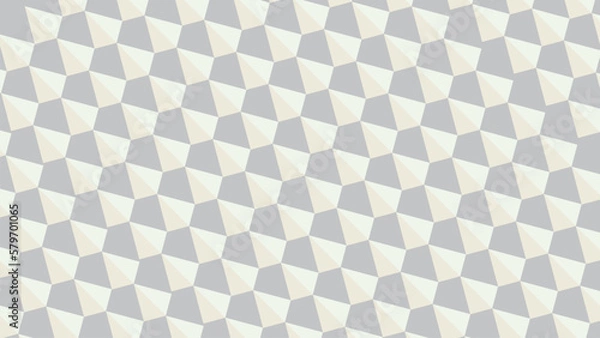 Obraz seamless geometric pattern with triangles