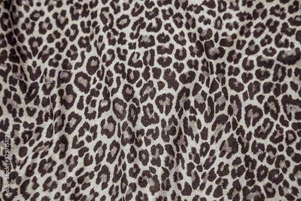 Obraz Leopard effect, fabric pattern. Background sample, seamless background print texture. Animal textil design.