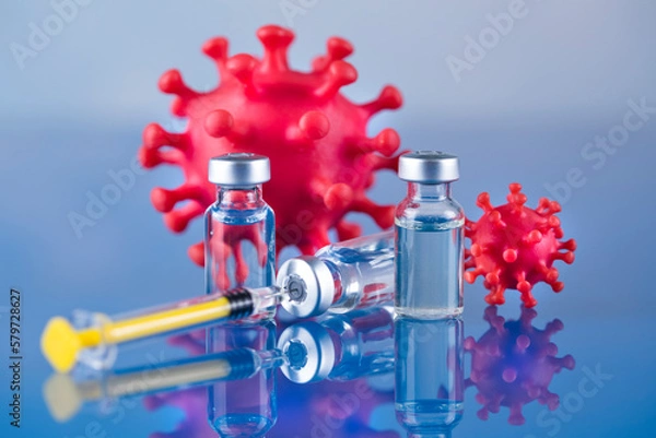 Obraz Coronavirus, vaccine, Healthcare cure concept