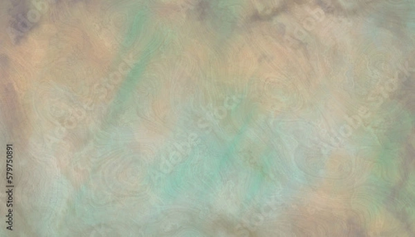 Fototapeta Abstract old watercolor background in paper texture and web design with soft blue liquid spill and blue blob dye undertone, vintage watercolor bleed and fringe with worn distressed grunge.	
