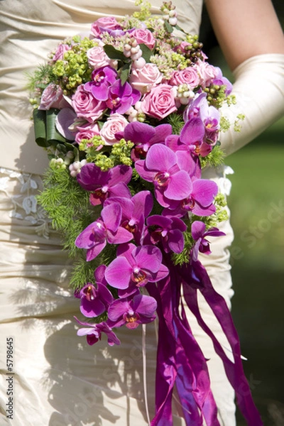 Obraz bridal bouquet