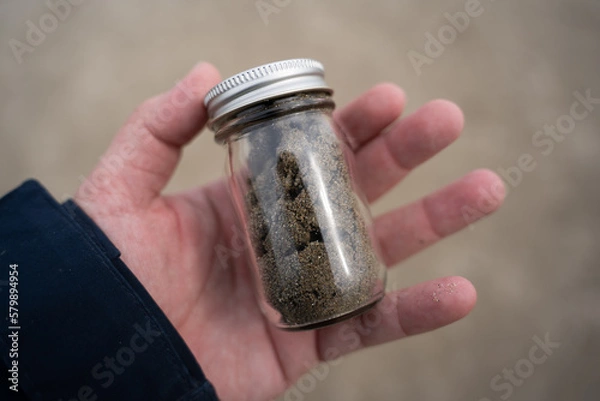 Obraz 砂いりの瓶