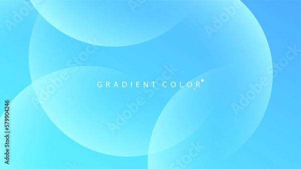 Fototapeta Modern Abstract Background Fluid Liquid Wave Lines and Blue Gradient Color
