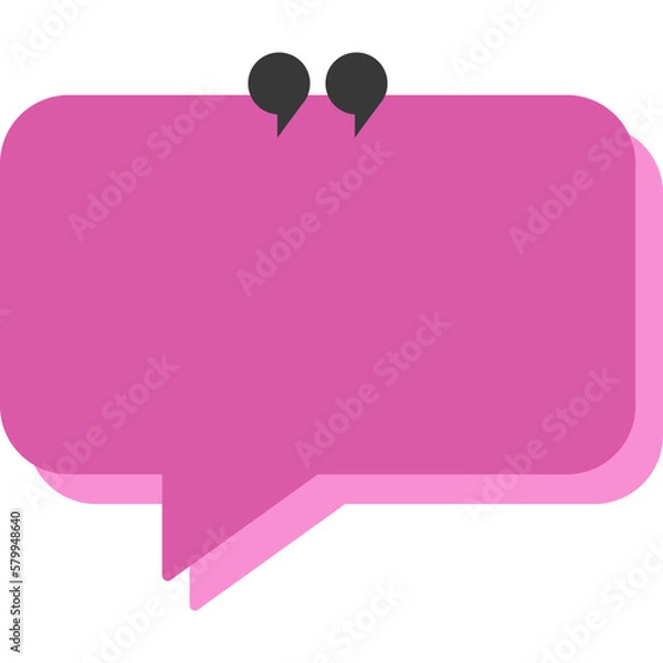 Fototapeta Text Box Flat