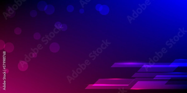 Obraz Technology futuristic abstract background.technology,digital network illustration	