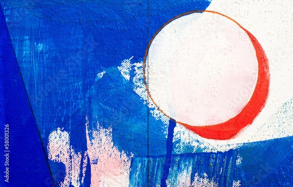 Obraz Painted abstract background