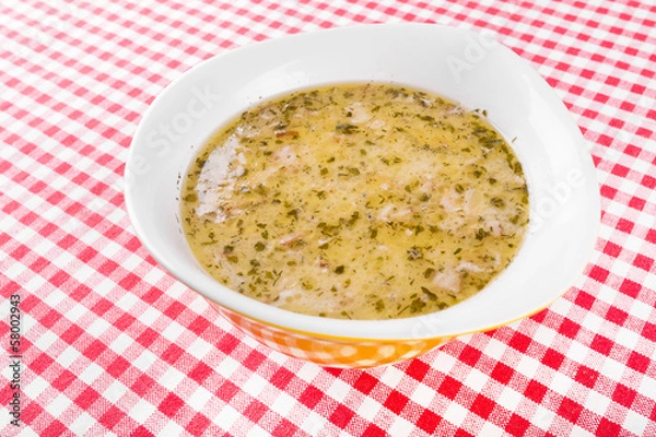 Fototapeta soup broth