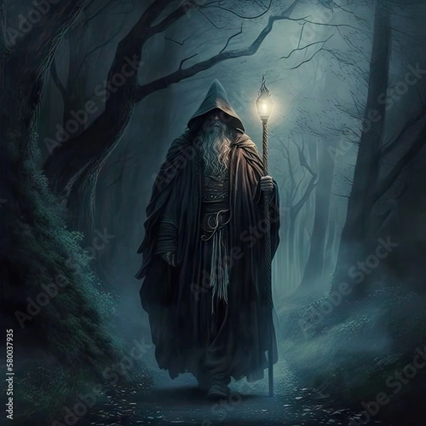 Obraz wizard. Generative ai