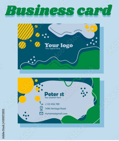 Fototapeta flyer design background