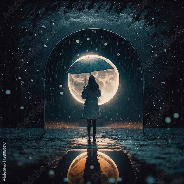 Fototapeta księżyc