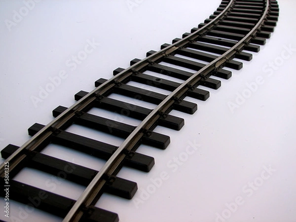 Fototapeta rail track