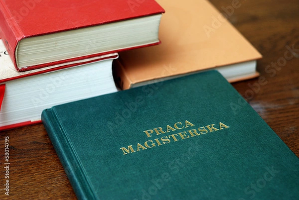 Fototapeta praca magisterska