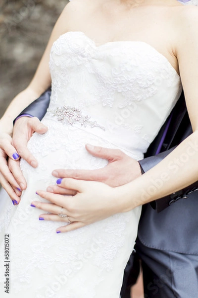 Fototapeta Wedding couple
