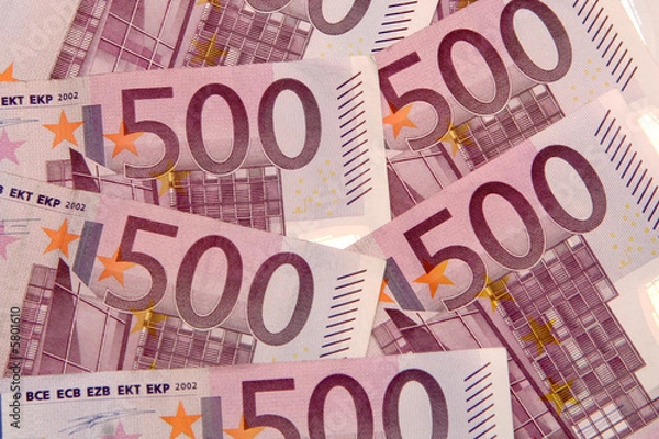 Fototapeta 500 euro
