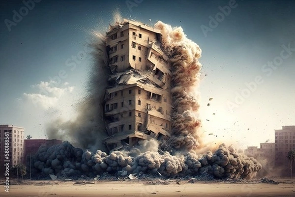 Obraz Building Demolition