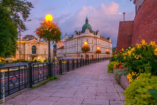 Obraz Poczta i Teatr w Bielsku-Białej 