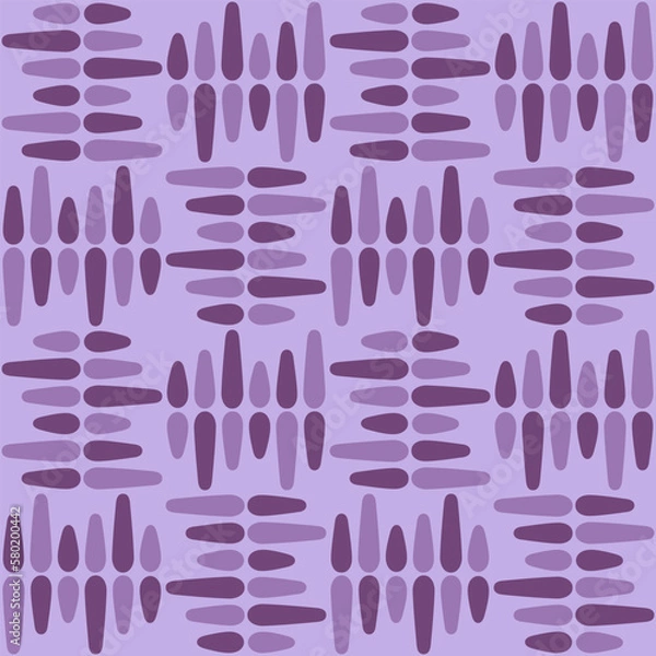 Fototapeta Spotted seamless pattern for decorating any surfaces or things. Timeless abstract ornament.
