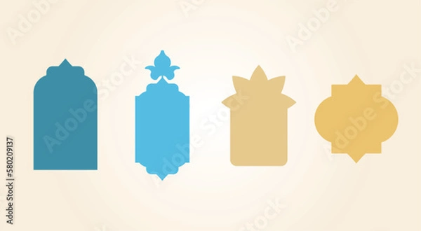 Obraz Ramadan background, islamic illustration, pattern
