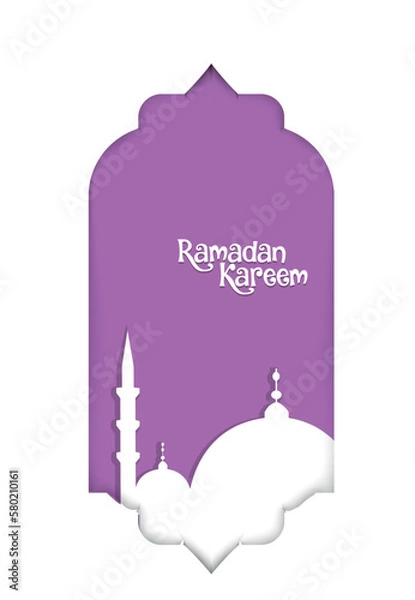 Obraz Ramadan background, islamic illustration, pattern
