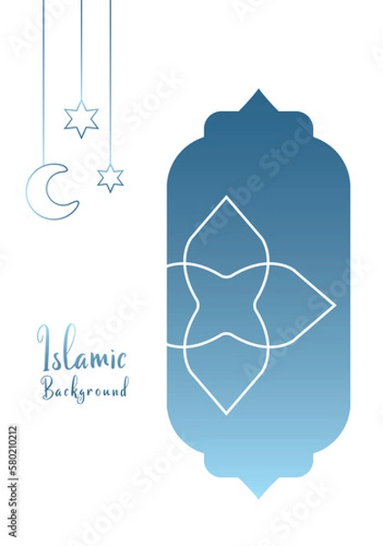 Obraz Ramadan background, islamic illustration, pattern
