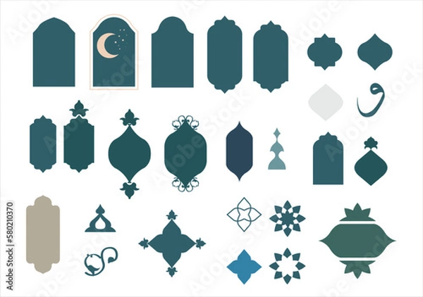 Obraz Ramadan background, islamic illustration, pattern
