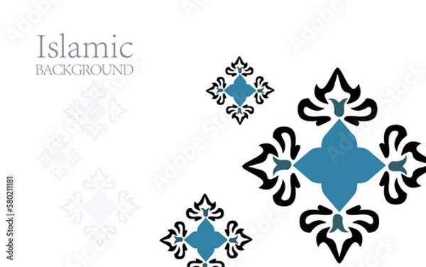 Obraz Ramadan background, islamic illustration, pattern
