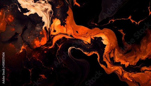 Fototapeta Black red marble texture background, Marble-ous Textures, Deep color red Background, Make Your Design Shine with red Marble background