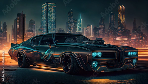 Obraz Cyberpunk GTO