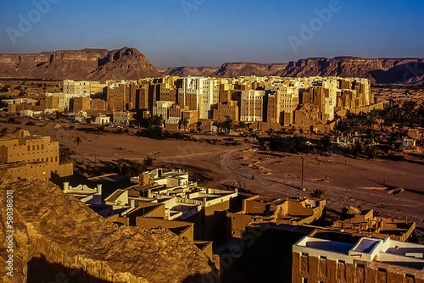 Obraz Shibam ,Wadi Hadramaut,Jemen 