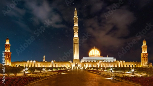 Obraz Grand Moschee Muscat Oman 