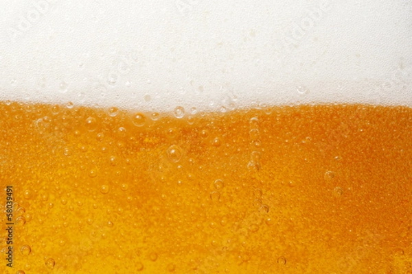 Obraz 泡立つビール