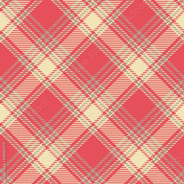 Fototapeta Check plaid seamless pattern.